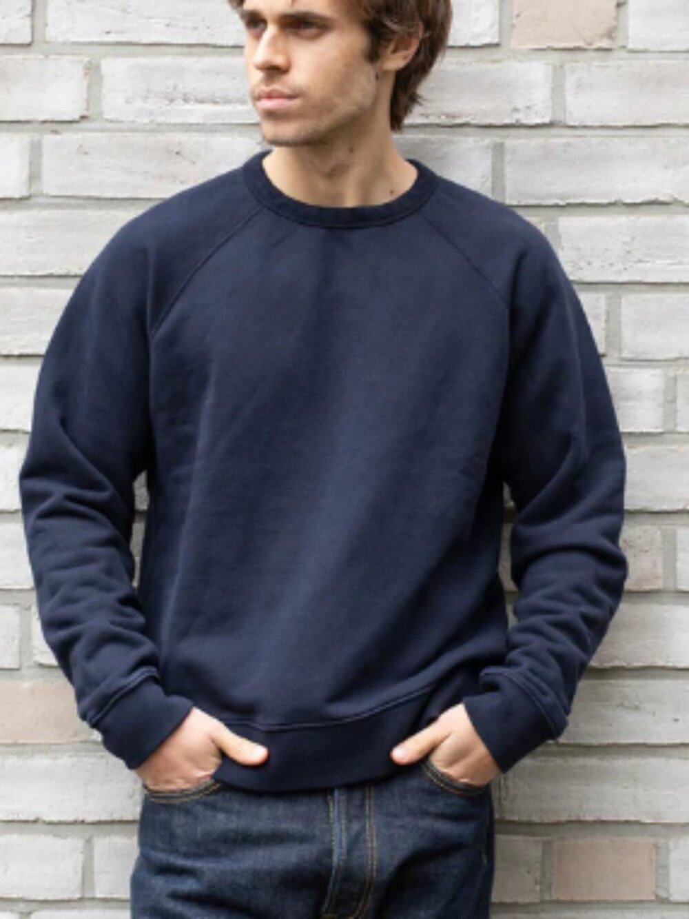 Dehen Heavy Duty Crew Neck Sweatshirt Navy XL